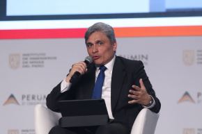 Viceministro de Economía, Erick Lahura, en Perumin.