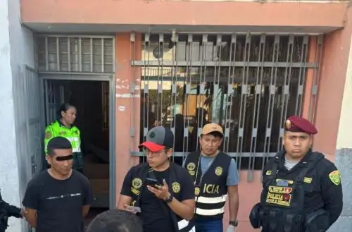 La Policía Nacional desarticuló en Trujillo una banda criminal que extorsionaba desde esta ciudad a una empresaria en Arequipa. ANDINA/Difusión
