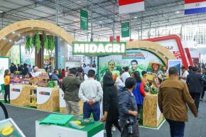 Small peruvian exporters showed their products during the last Expoalimentaria international fair.Cortesía