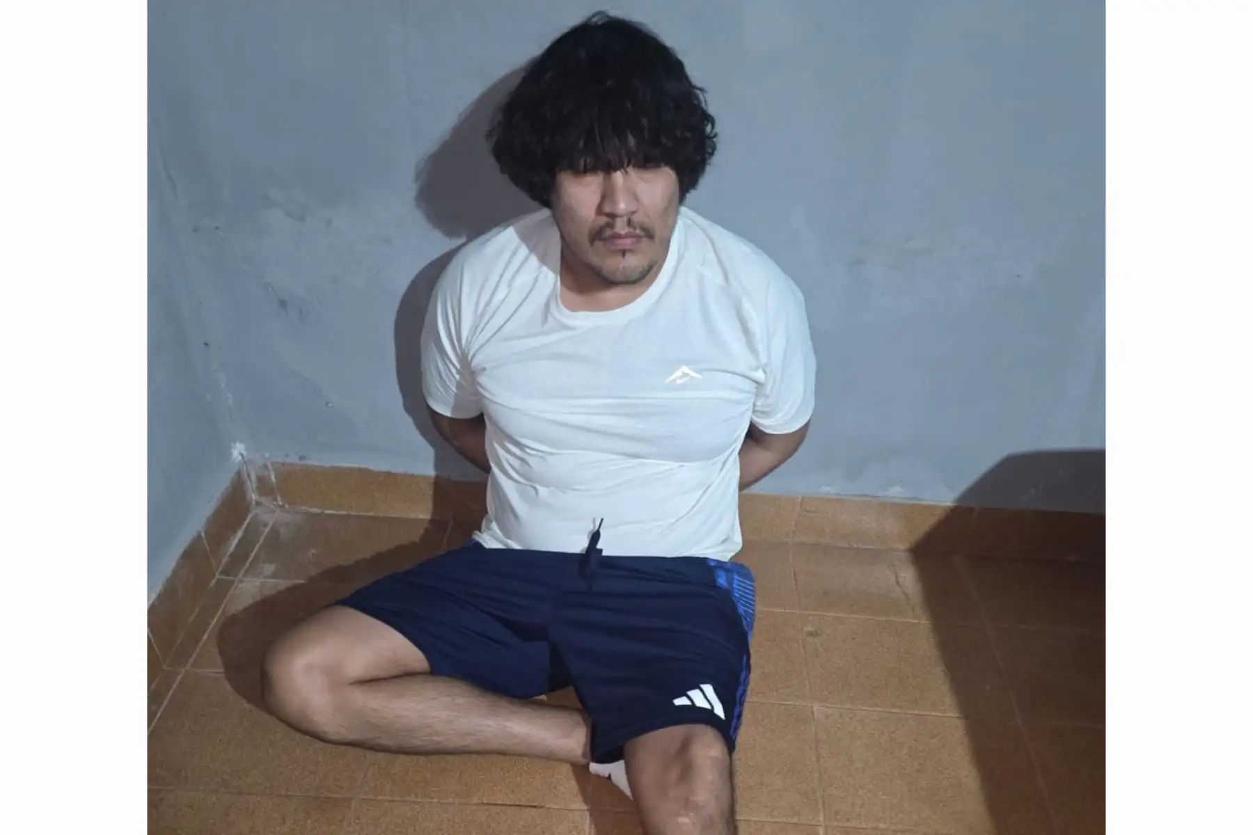 La Policía Nacional del Perú detalló que agentes de un grupo especial contra el crimen organizado en Paraguay lograron la captura de Erick Moreno Hernández, principal cabecilla de organizaciones criminales dedicadas a la extorsión y sicariato". Foto: Policía de Paraguay