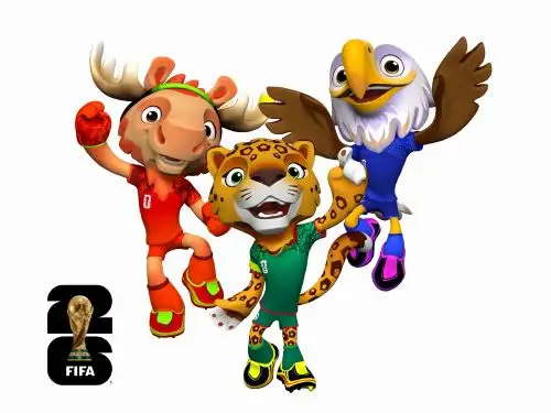 Maple, Zayu y Clutch son as mascotas oficiales del Mundial 2026.