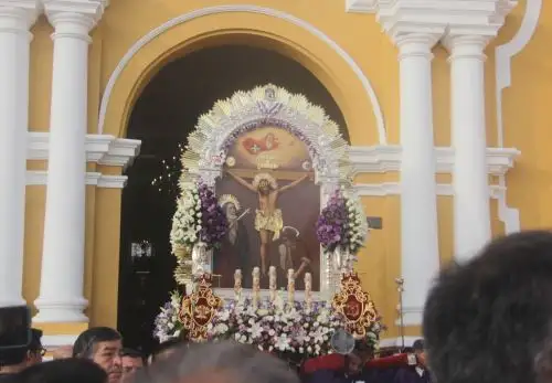La Municipalidad Provincial de Trujillo declaró al Señor de los Milagros Patrono de la Espiritualidad Católica de esa provincia y resaltó que la imagen es el "Patrón Jurado y protector de Trujillo". Foto: Luis Puell