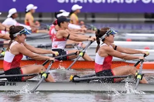 Hermanas Palacios siguen haciendo historia en el remo mundial