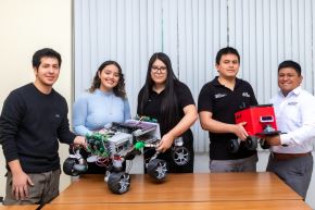 El equipo Terrabots UNI busca impulsar la innovación tecnológica en robótica con inteligencia artificial embebida y representar al Perú en competencias internacionales. Foto: UNI