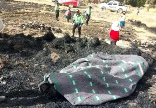 Un adulto mayor falleció a causa de un incendio forestal en la provincia cusqueña de Anta, es la tercera víctima mortal en la región en lo que va de 2025. ANDINA/Difusión