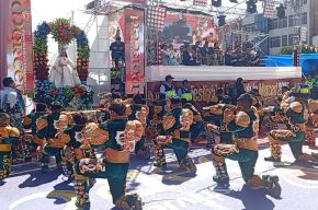 Festividad de la Virgen de la Merced en la ciudad de Juliaca, departamento de Puno. ANDINA/Difusión