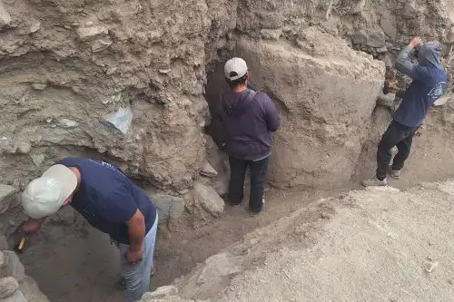 Valle de Moche: arqueólogos hallan el monumental acceso al Castillo Jesús María en Laredo