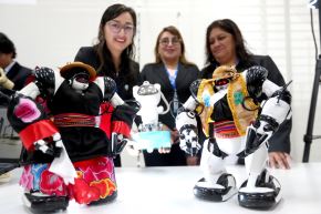 En Ministerio de Educación se presentaron tres inventos “Made in Perú” que transforman la salud y la educación. Foto: ANDINA