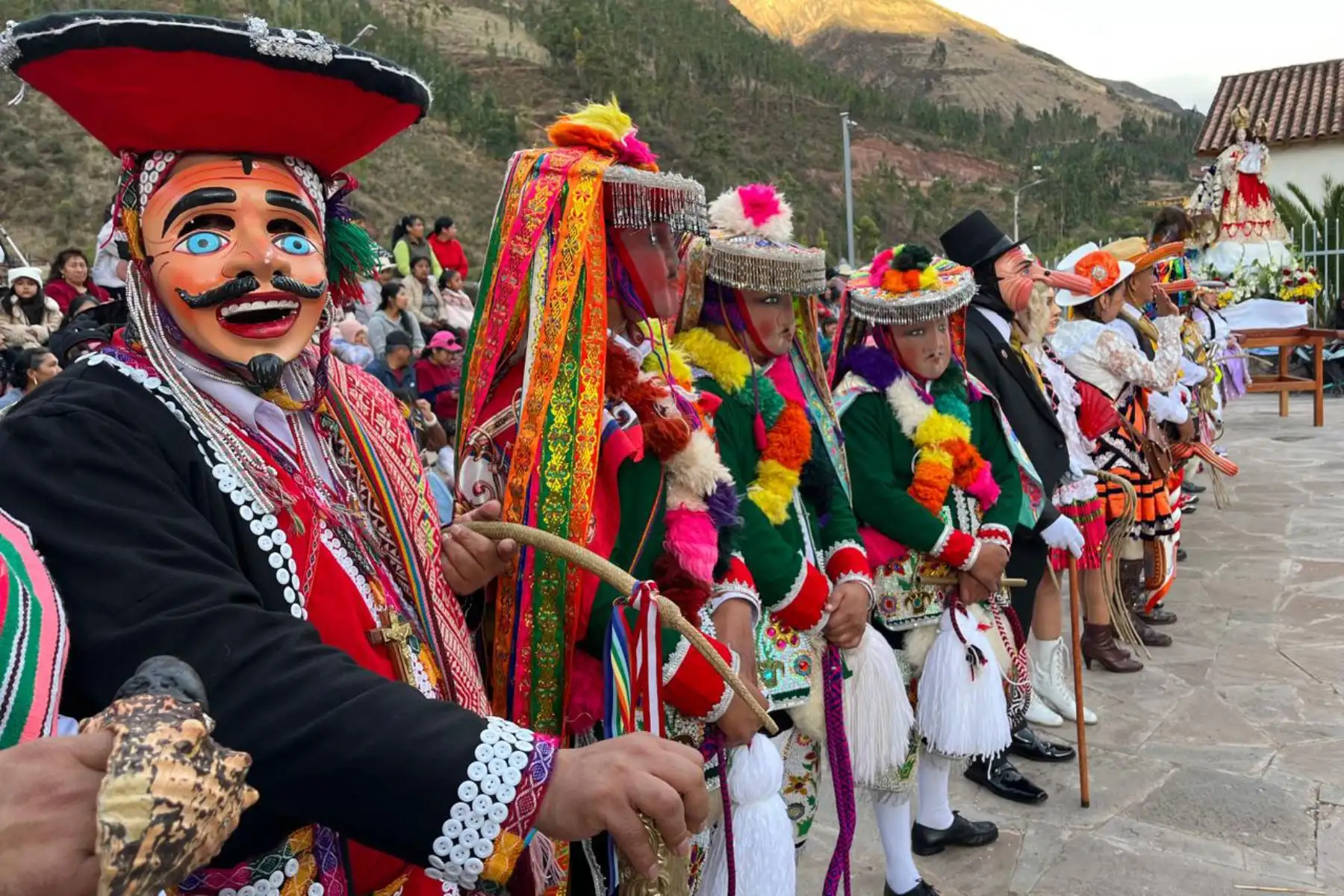 Las celebraciones, que cada año concitan la atención de miles de familias cusqueñas y turistas que arriban de diferentes partes del Perú y el mundo, como parte de su paso por los atractivos turísticos, como la Ciudadela Inca de Machu Picchu y otros. Foto: ANDINA/ Percy Hurtado
