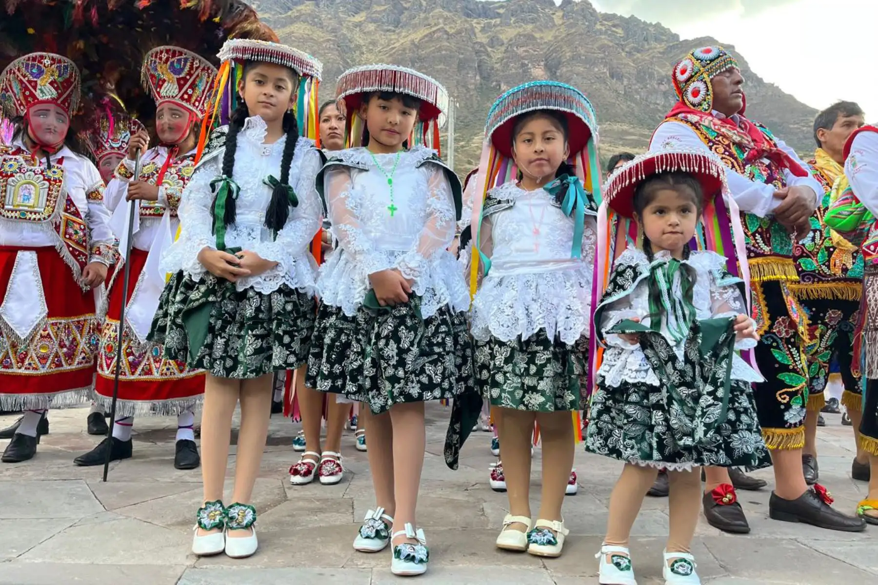 Las celebraciones, que cada año concitan la atención de miles de familias cusqueñas y turistas que arriban de diferentes partes del Perú y el mundo, como parte de su paso por los atractivos turísticos, como la Ciudadela Inca de Machu Picchu y otros. Foto: ANDINA/ Percy Hurtado