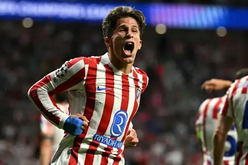Atlético  Madrid gana 5 a 1 al  Frankfurt durante  la jornada 2 de la fase de liga de la UEFA Champions League