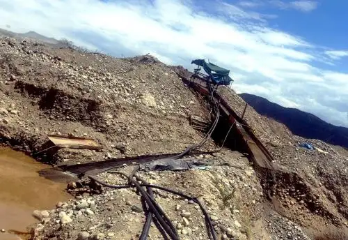 La Fiscalía Especializada en Materia Ambiental de San Ignacio y la Policía Nacional ejecutó un operativo contra la minería ilegal en la provincia de Jaén, región Cajamarca. ANDINA/Difusión