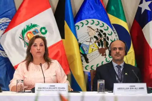 Presidenta Dina Boluarte participa en XXIV reunión del Foro de Ministras y Ministros de Medio Ambiente