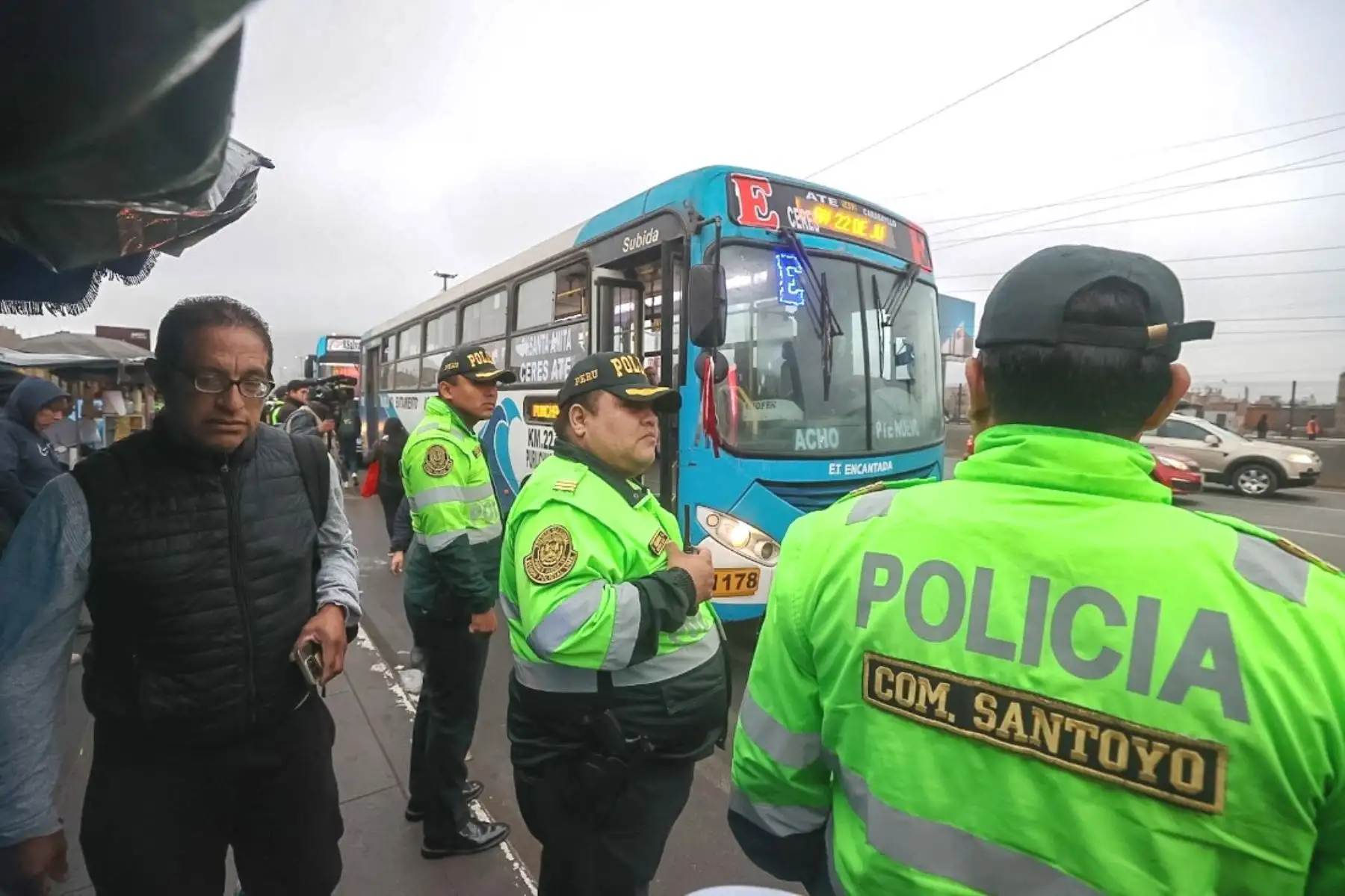 Más de 10,000 policías garantizarán seguridad durante paro parcial de transportistas. Foto: ANDINA/archivo.
