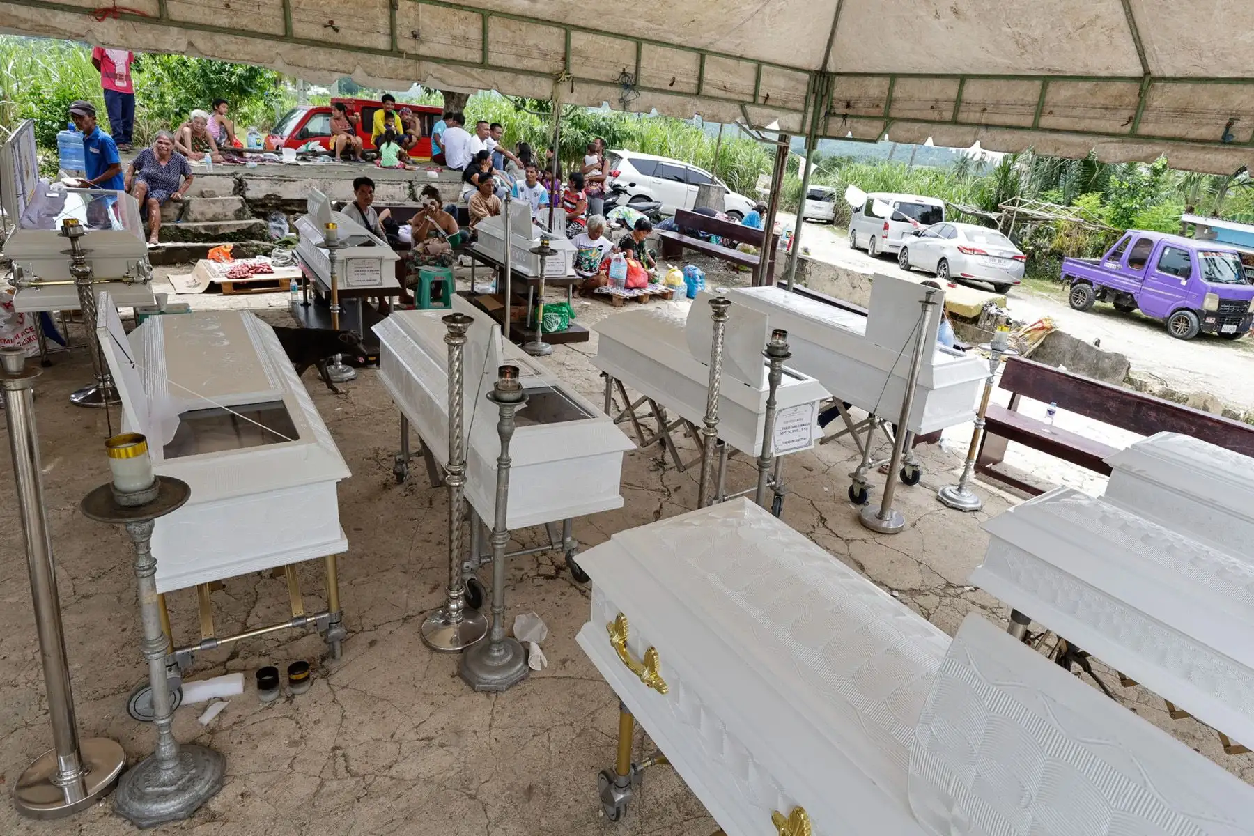 El número de muertos por un terremoto de magnitud 6,9 que azotó la costa de la isla de Cebú asciende a 72, según el Consejo Nacional para la Reducción y Gestión del Riesgo de Desastres. Foto: EFE