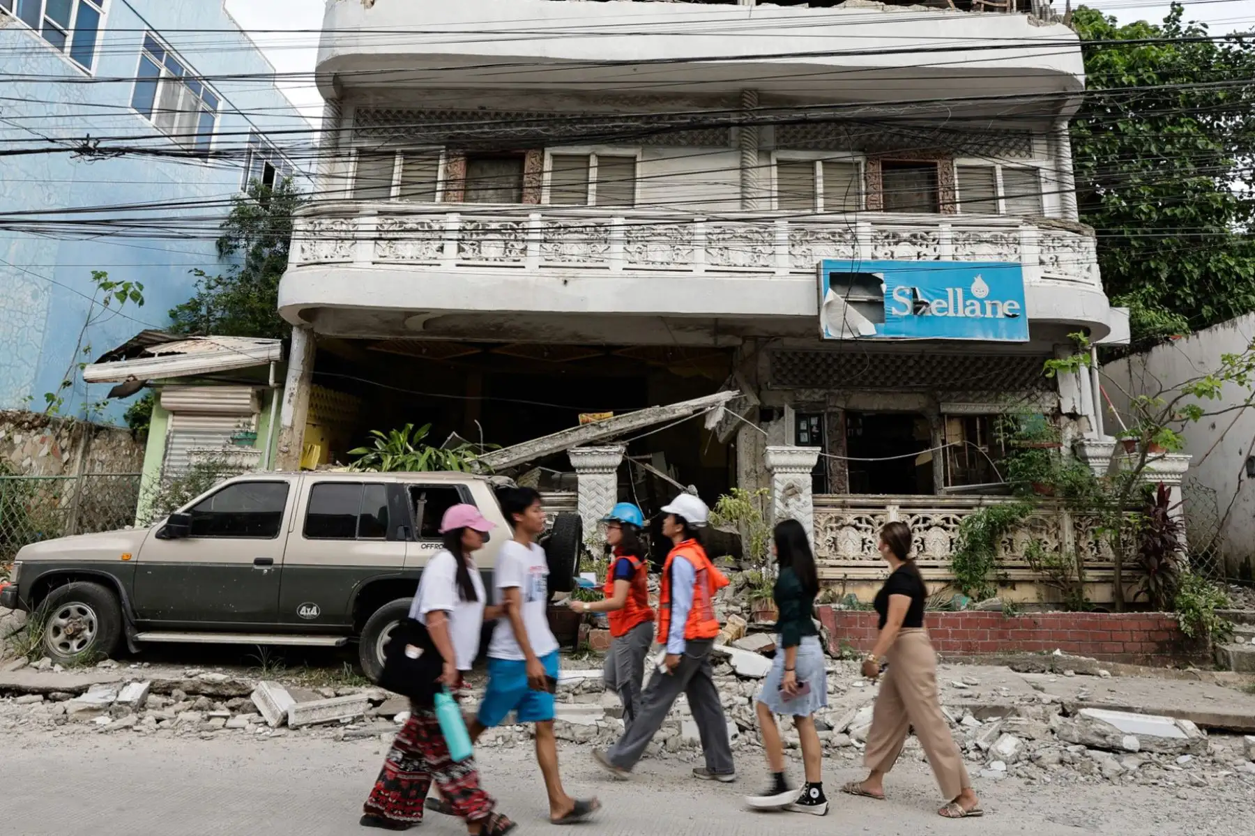 El número de muertos por un terremoto de magnitud 6,9 que azotó la costa de la isla de Cebú asciende a 72, según el Consejo Nacional para la Reducción y Gestión del Riesgo de Desastres. Foto: EFE