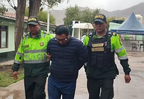 Policía Nacional capturó en Cusco a un sujeto buscado por el Programa de Recompensas por el asesinato del suboficial PNP Milthon Parihuana Roca ocurrido en enero del 2020. ANDINA/Difusión