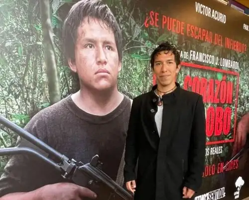 Aníbal Lozano Herrera en “El corazón del lobo”, la nueva película de Francisco Lombardi