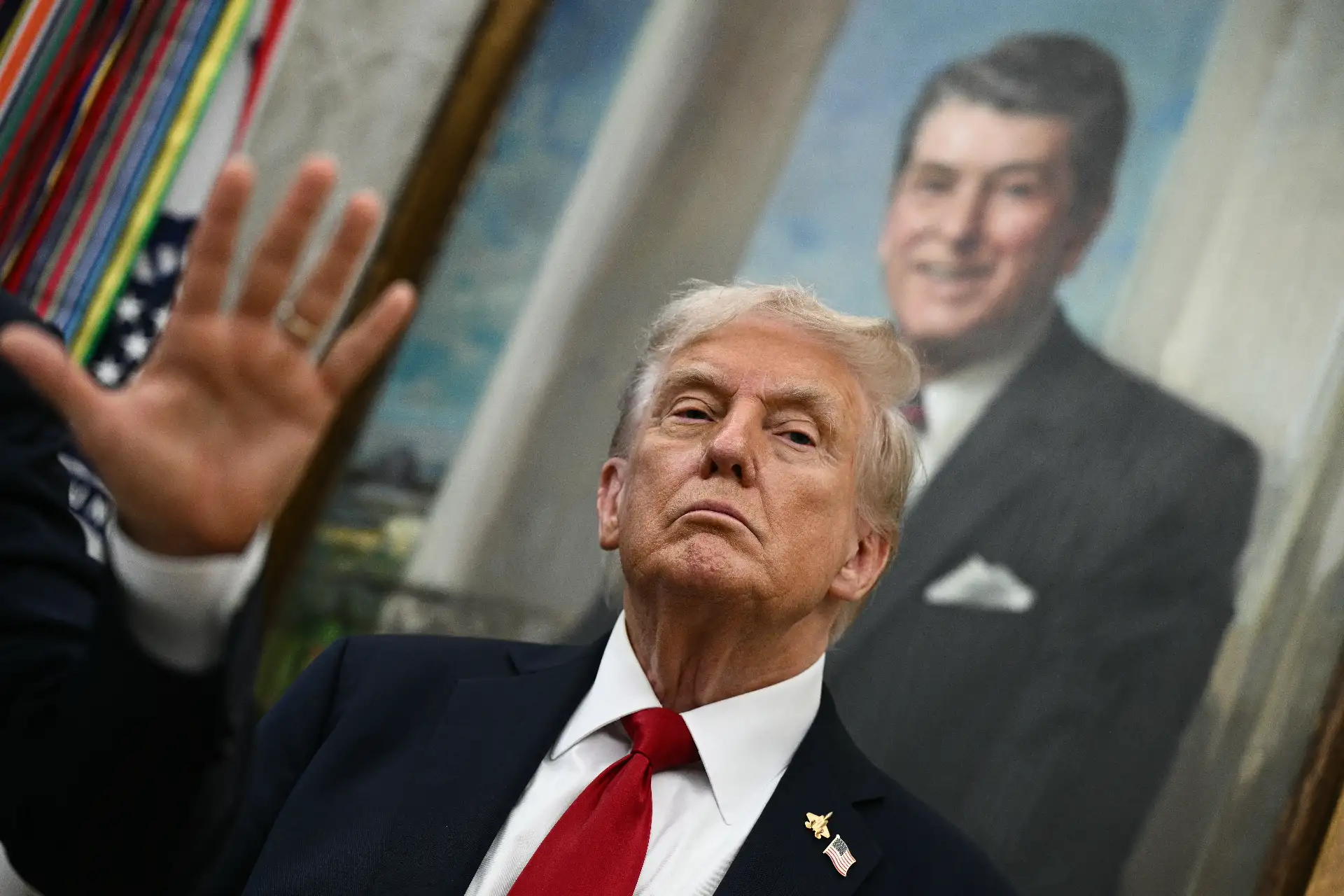 Presidente de Estados Unidos, Donald Trump. Foto: AFP