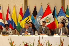Concluyó el jueves 2 la XXIV Reunión del Foro de Ministras y Ministros de Medio Ambiente de América Latina y el Caribe, una importante cita que se realizó en Lima y fue encabezada por el titular del Minam, Juan Carlos Castro. ANDINA/Difusión