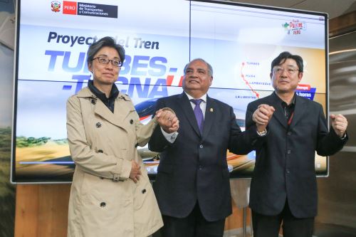 MTC anunció megaproyecto del tren rápido que unirá Tumbes y Tacna