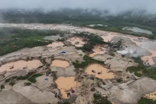El Reinfo es utilizado por los mineros ilegales que destruyen el medioambiente.  ANDINA/Difusión