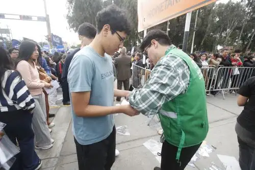 Antes de rendir tu examen, averigua la ubicación de las puertas para evitar demoras al ingresas al Campus Universitario. Foto: ANDINA/Eddy Ramos