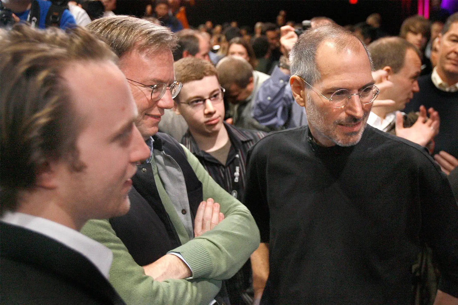 Steve Jobs, cofundador de Apple. El empresario que  revolucionó la tecnología y el diseño.
Foto: AFP.