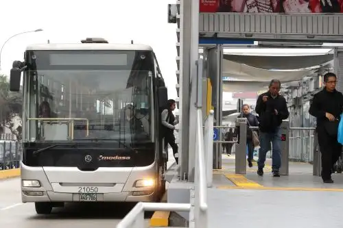 La entidad coordinó con la Policía Nacional planes de ruta para los servicios del Metropolitano, corredores y transporte convencional durante los días 18 y 19 de octubre. Foto: Difusión