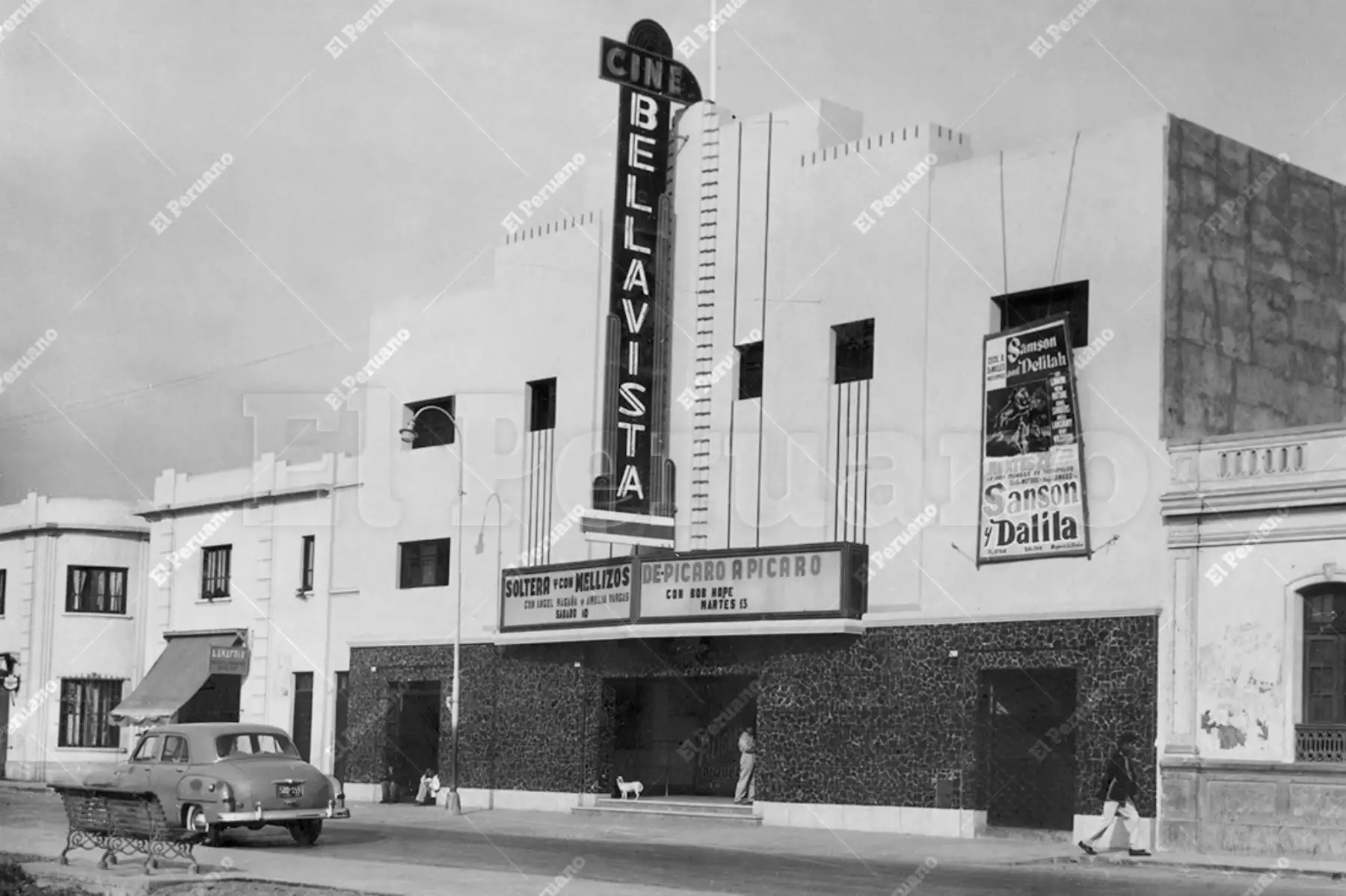 Callao - 1951 / Cine Teatro Bellavista. Foto: Archivo Histórico de El Peruano
