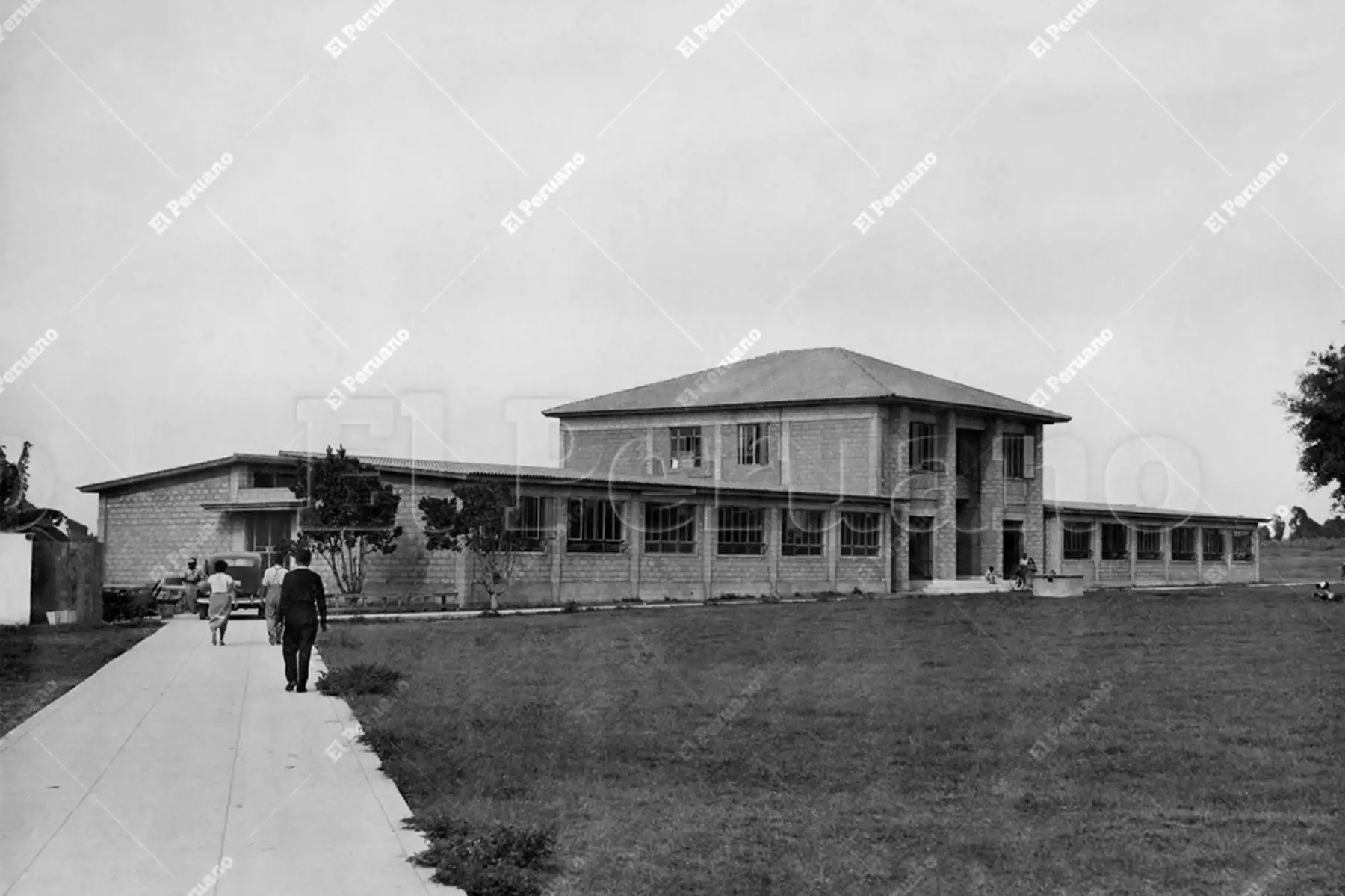 Callao - 1952 / Pabellones de la nueva sede del colegio San Antonio Marianistas de Bellavista. Foto: Archivo Histórico de El Peruano