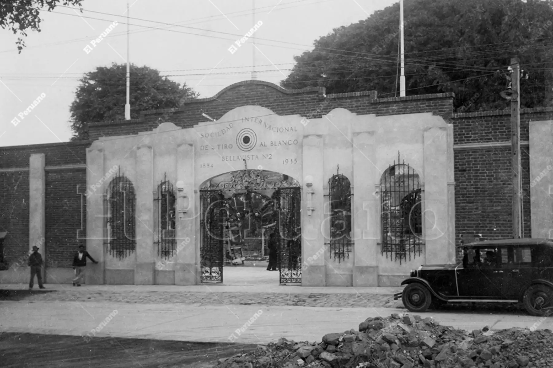 Callao - 1951 / Club Internacional de Tiro  N° 2 de Bellavista. Foto: Archivo Histórico de El Peruano