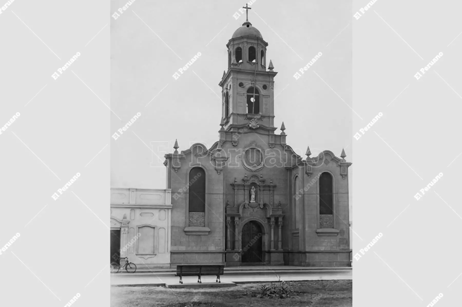 Callao - 1951 / Iglesia de San José de Bellavista. Foto: Archivo Histórico de El Peruano