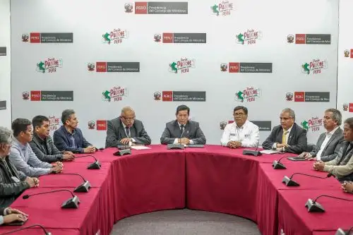 Photo: Presidency of the Council of Ministers of Peru