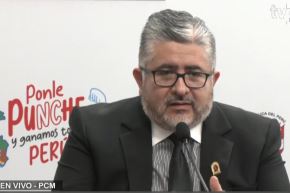 Ministro de Cultura, Fabricio Valencia Foto: Captura TV
