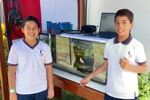 Gracias a su destacada participación en el Concurso Nacional de Robótica Make X Spark, los escolares fueron invitados a la competencia global en China.