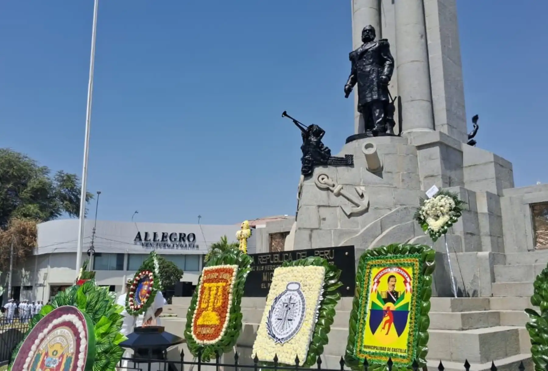 Piura: piden mantener el ejemplo de servicio, lealtad y sacrificio que encarnó Miguel Grau | Agencia Andina