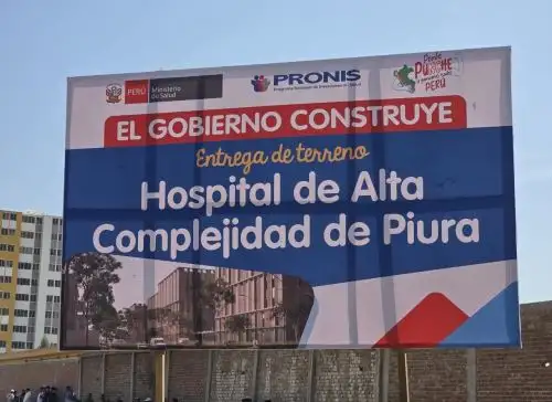 El Ministerio de Salud entregó el terreno donde se construirá el futuro Hospital de Alta Complejidad de Piura.