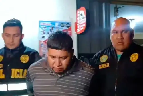 El Gobierno, a través de la PNP, captura a cabecilla de mafia que extorsionaba a transportistas en SJL. Foto: ANDINA/Difusión