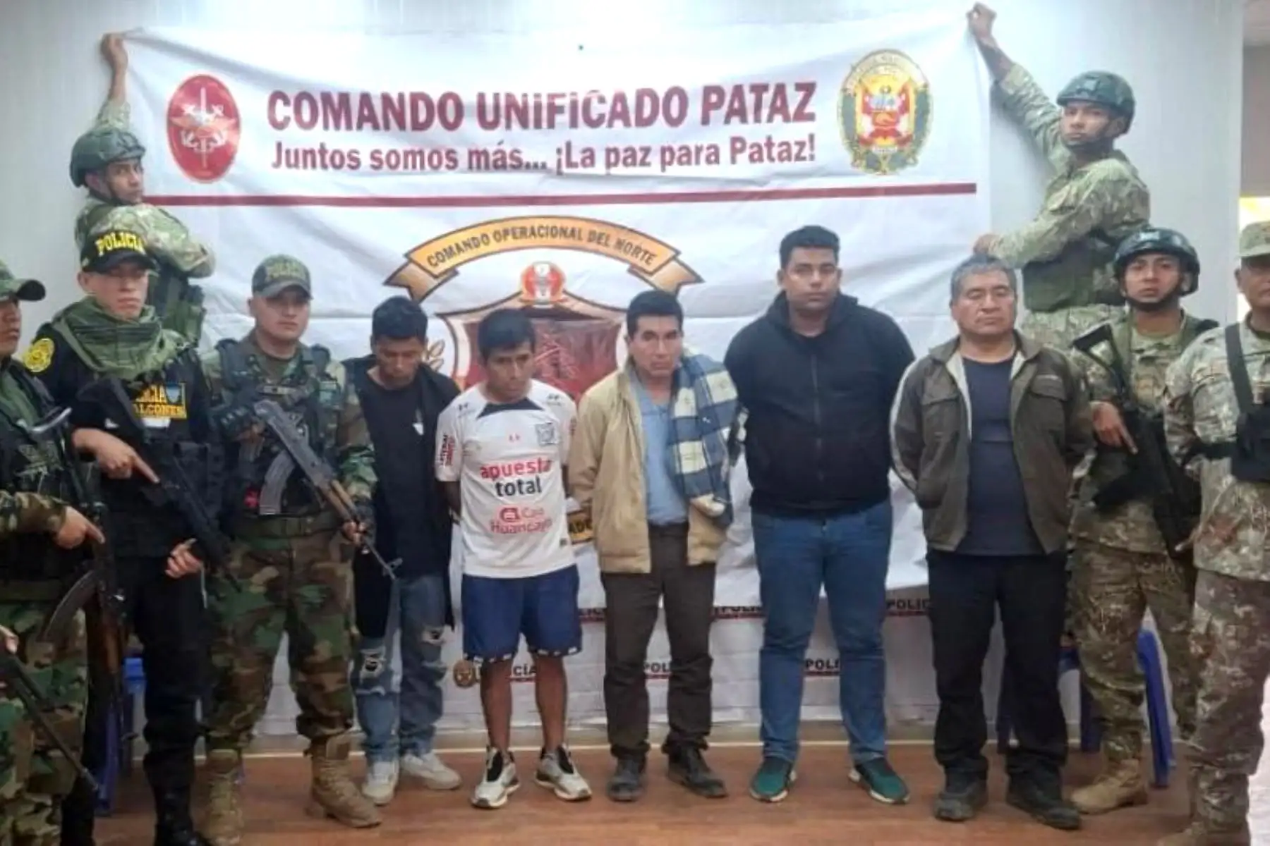 Pataz: Comando Unificado interviene vehículo con material explosivo es insumos químicos