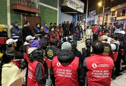 Las rondas urbanas de Cajamarca proponen empadronar a los extranjeros como medida de seguridad ante los crecientes casos de extorsión reportados en esa ciudad. ANDINA/Difusión