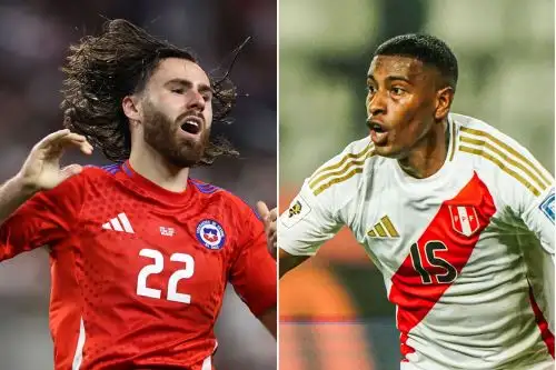 Ben Brereton y Miguel Araujo