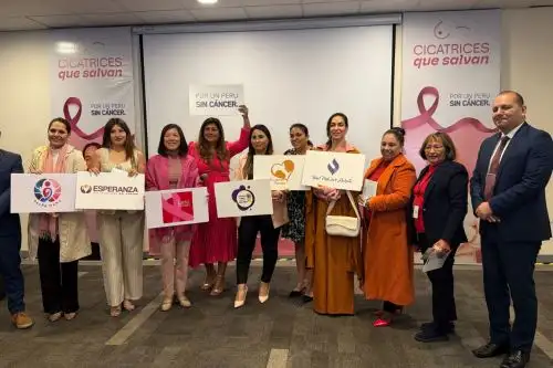 Lanzan campaña "Cicatrices Que Salvan" para reducir muertes por cáncer de mama. Foto: Difusión