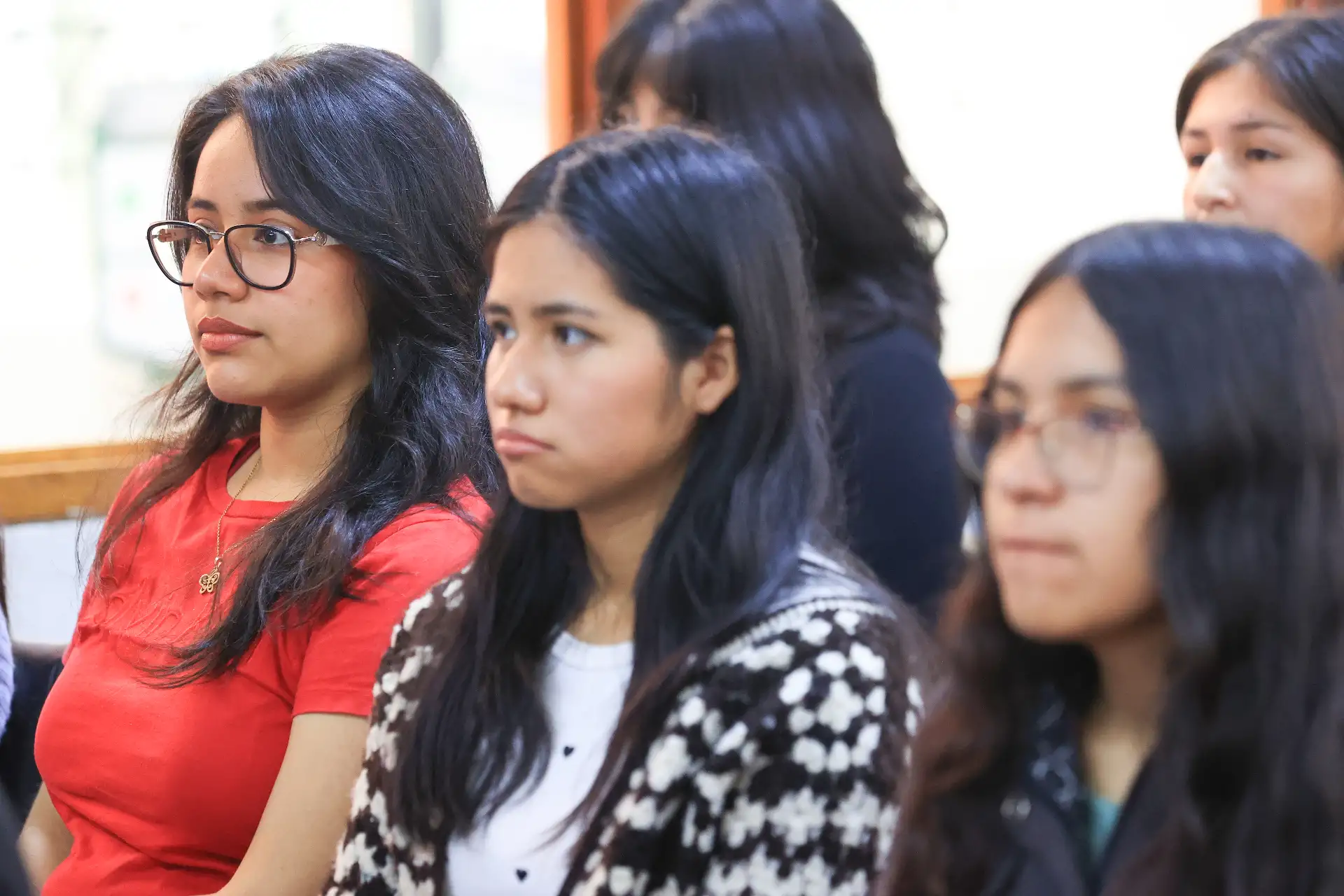 Alumnos  que cursan el 2° ciclo de Ciencias de la Comunicación en la UNMSM visitan Editora Perú para conocer la experiencia "Vive Andina" Foto: ANDINA/Melina Mejía