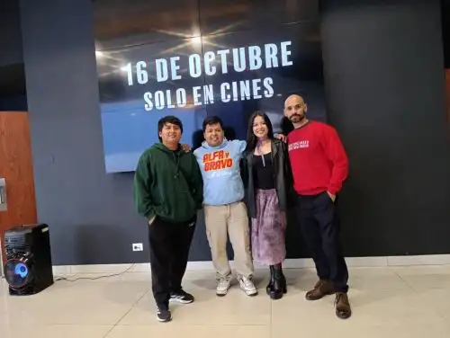 Director de "Alfa y Bravo": "la cinta es realizada con talento del interior de país".