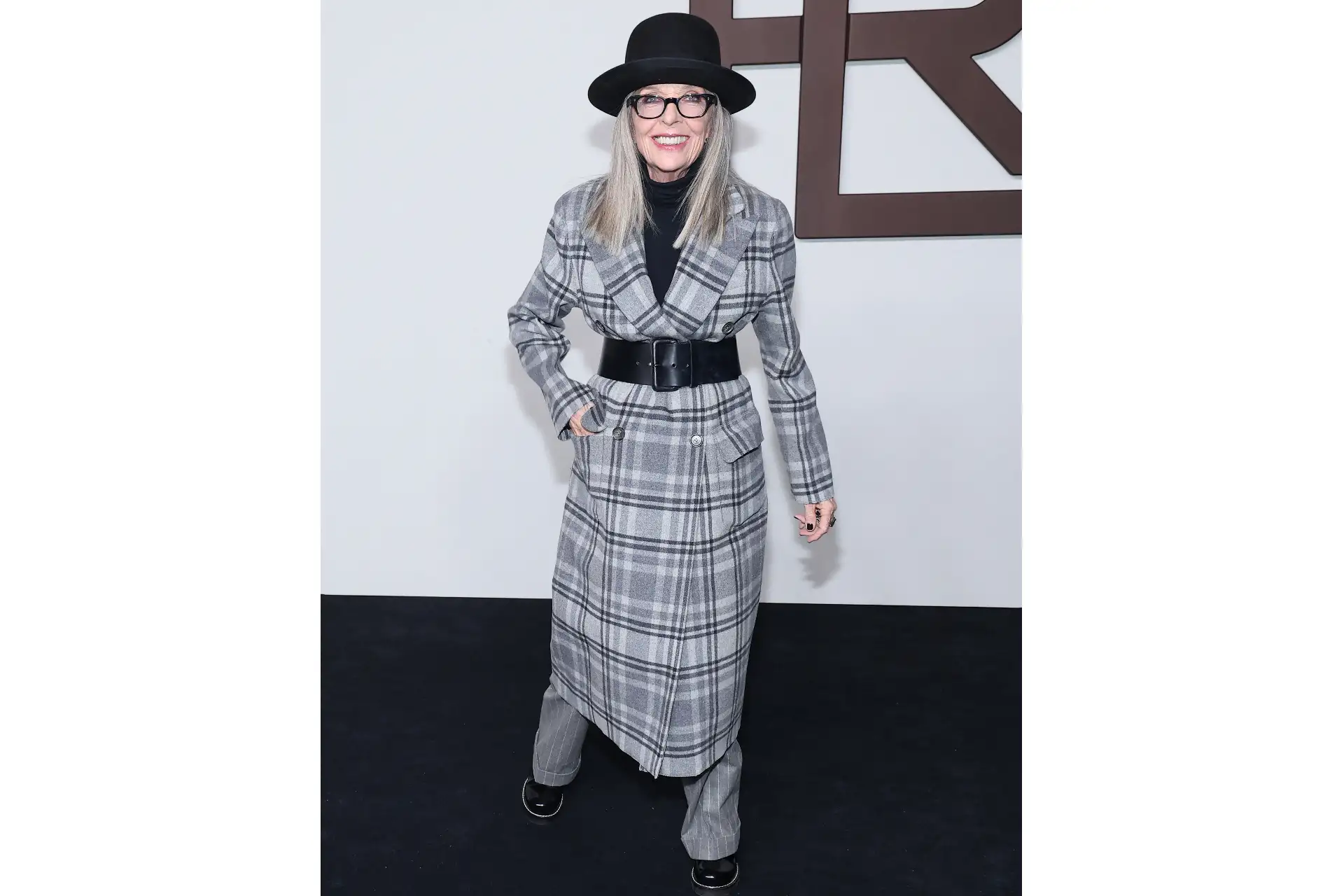 Diane Keaton asiste al desfile de Ralph Lauren durante la Semana de la Moda de Nueva York el 8 de septiembre de 2023 en la ciudad de Nueva York. 
Foto: AFP