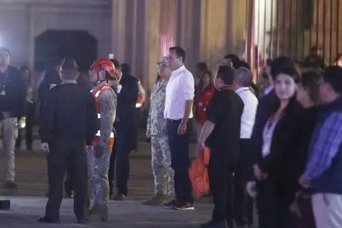Presidente José Jerí participa en el Tercer Simulacro Nacional Multipeligro