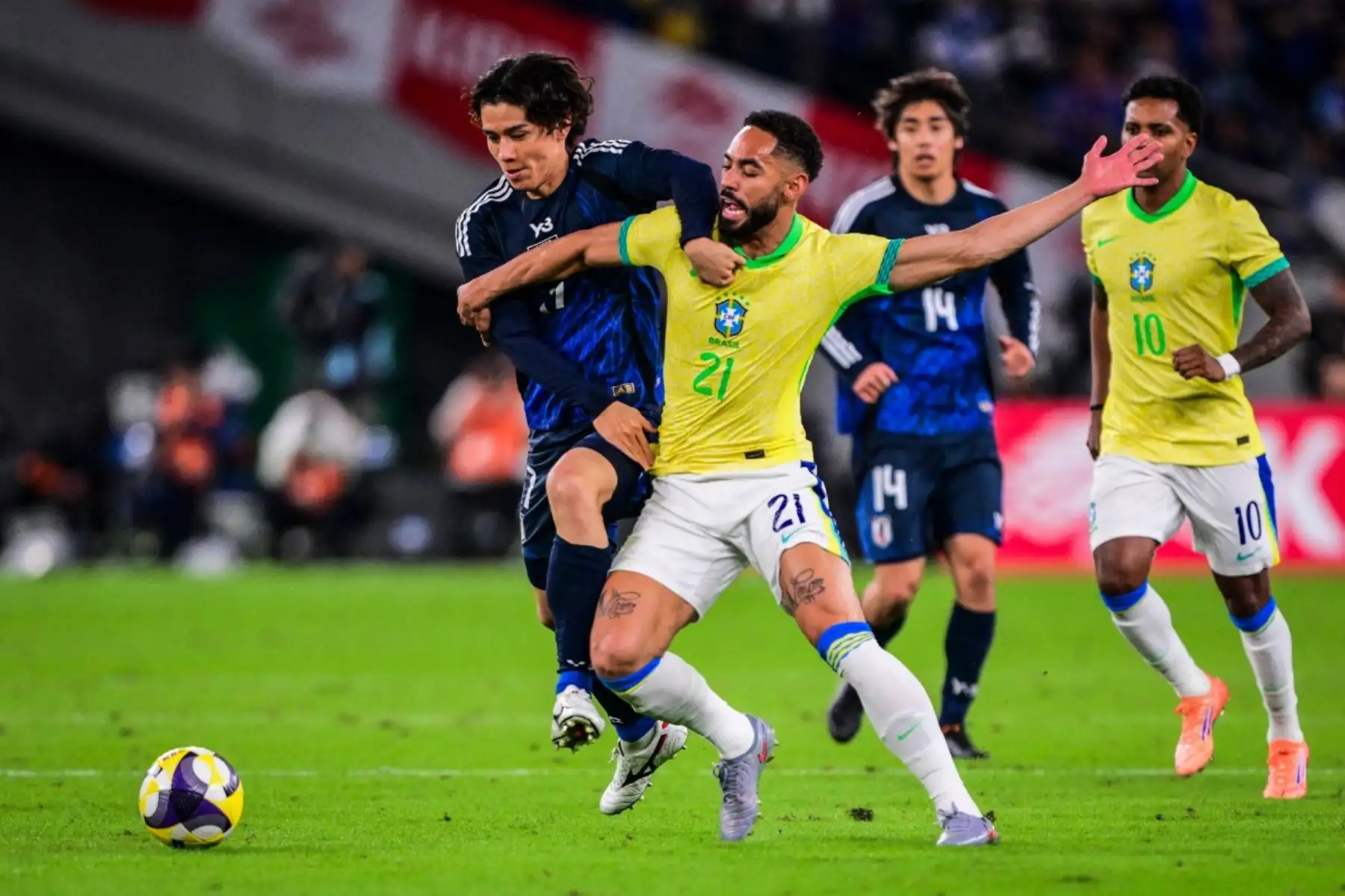Toque de atención: Brasil de Ancelotti cayó 3-2 en amistoso ante Japón en Tokio