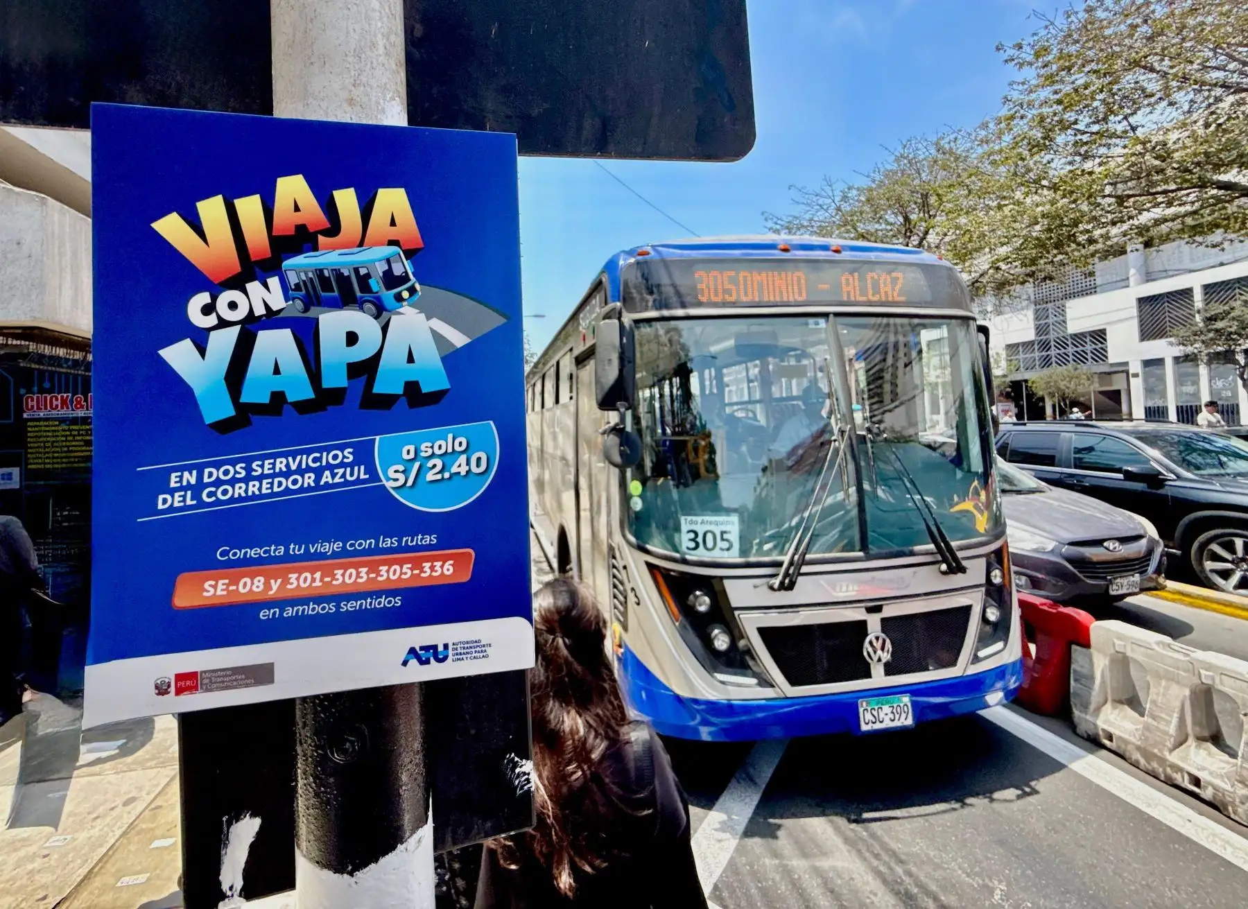 Corredor Azul: conoce las nuevas tarifas integradas del servicio extraordinario 8