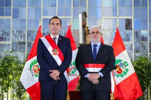 Alfredo Martín Luna Briceño integra el Gabinete Ministerial que preside Ernesto Álvarez Miranda. Foto: ANDINA/Prensa Presidencia.